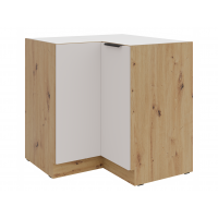 Szafka kuchenna dolna narożna 90 cm SALLY kaszmir 90x90 DN-2F BB